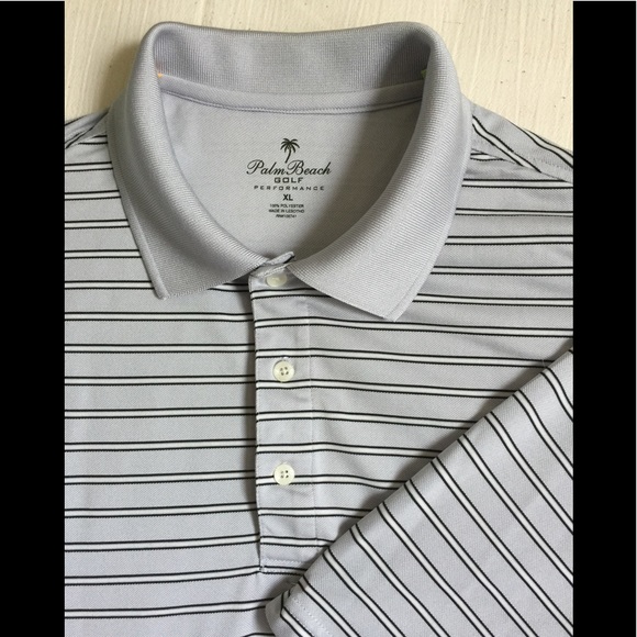 Men’s Palm Beach Performance Golf Shirt XL - Picture 2 of 3
